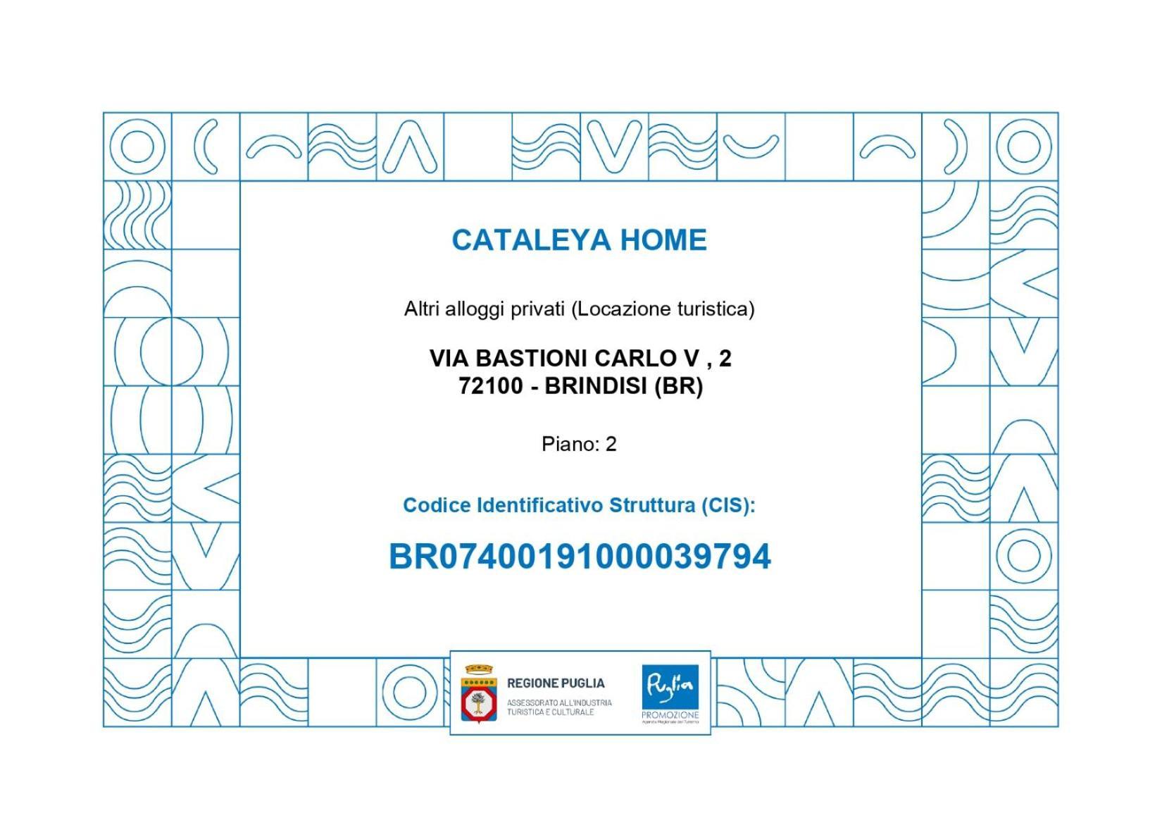 Appartamento Cataleya Home Bríndisi Exterior foto